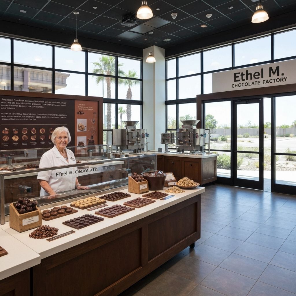 Ethel M Chocolate Factory Self-Guided Factory Viewing
